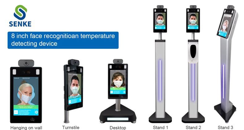 Какво представлява измерването на температурата с разпознаване на лица?