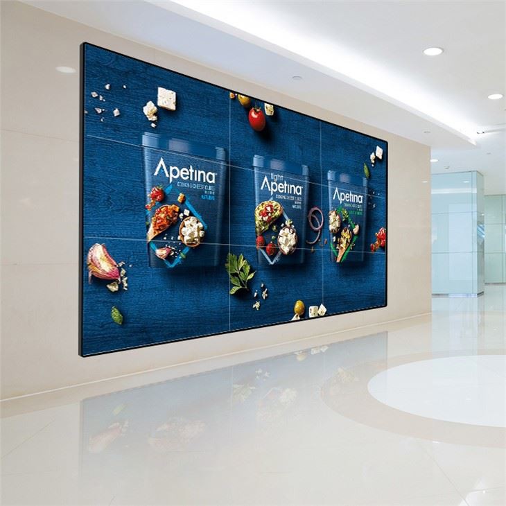 Безшевна LCD видео стена